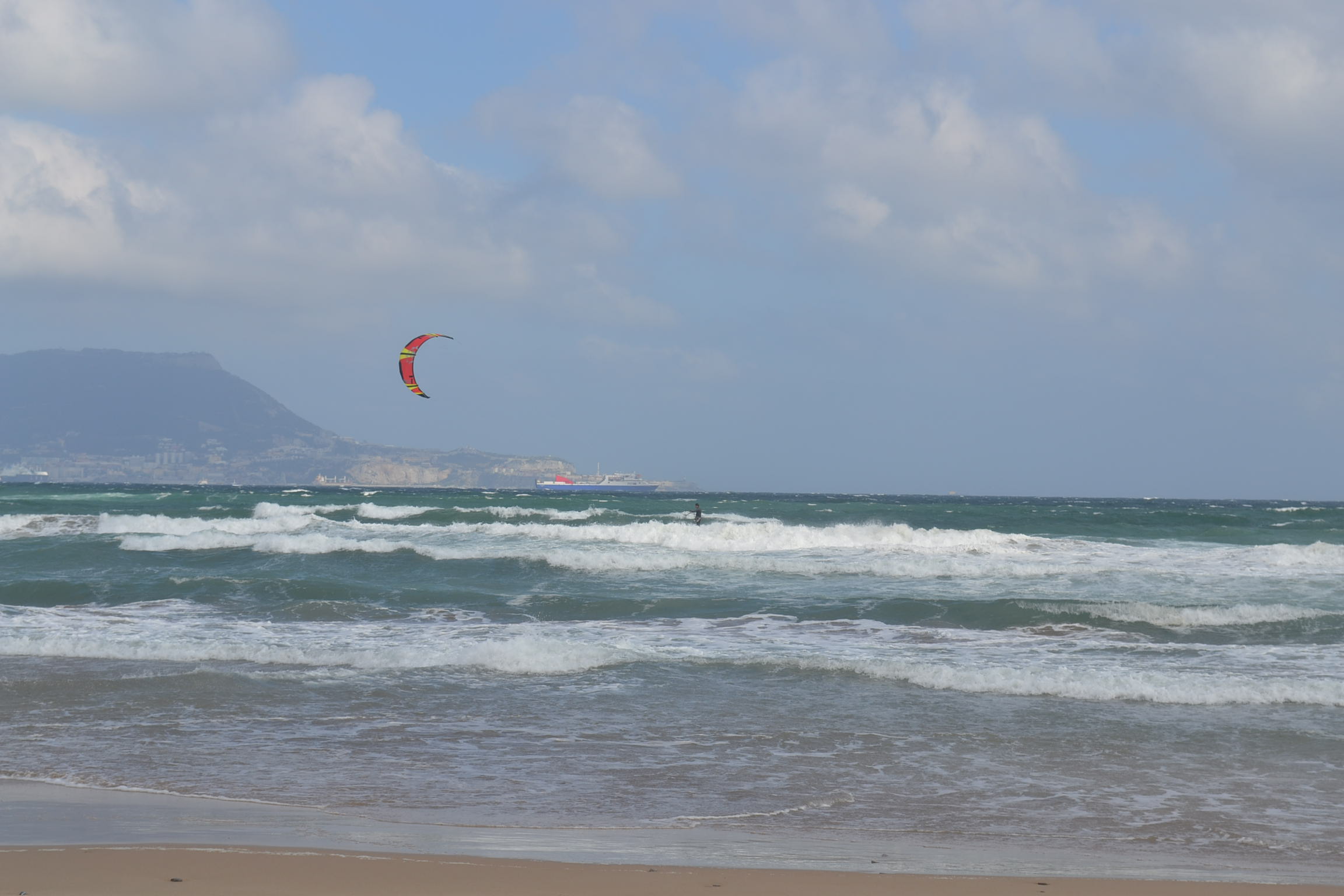 Kiting in Andalusia